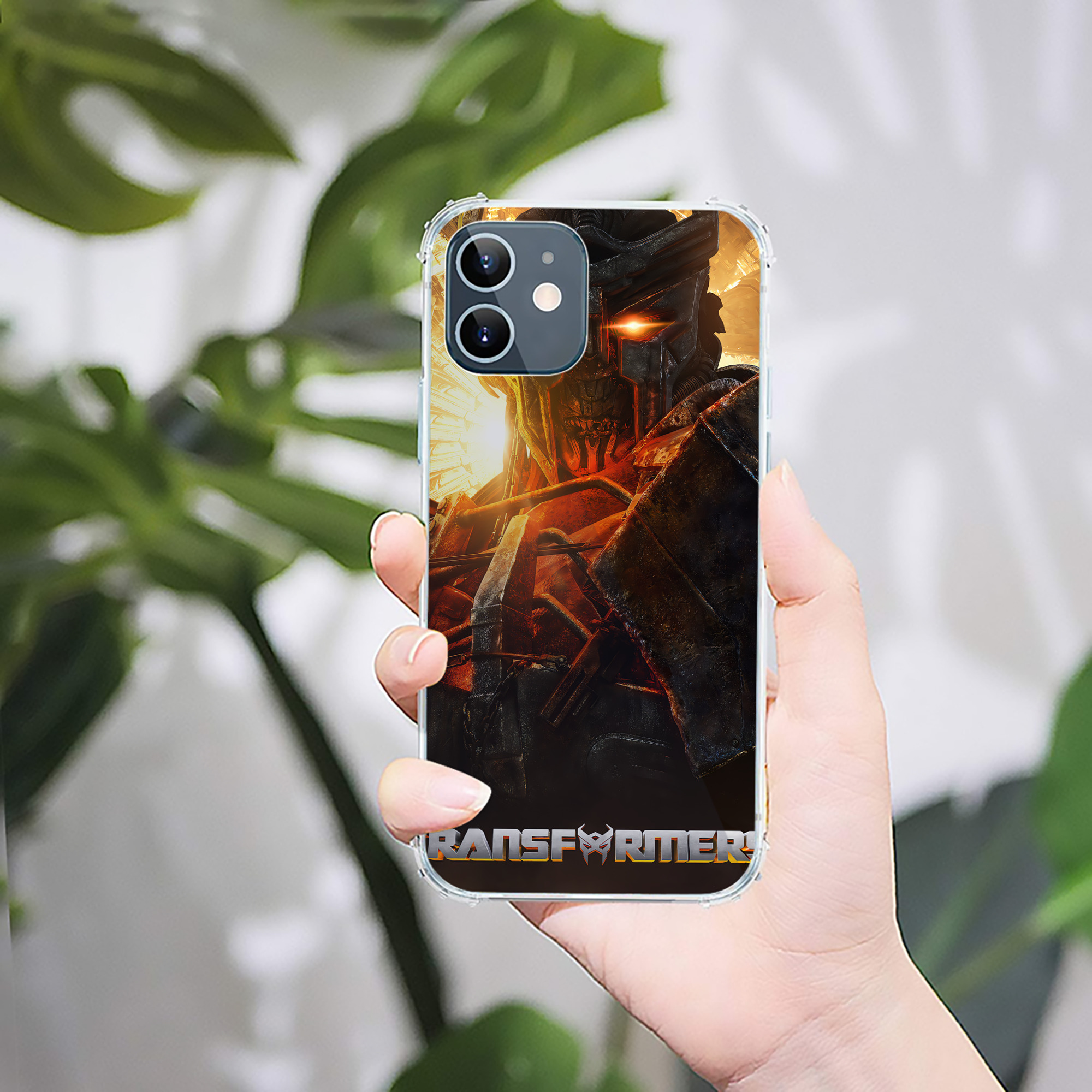 （画像用） Transformers トランスフォーマー 【iPhone 12シリーズ対応】透明スマホケース（クリアソフトケース）